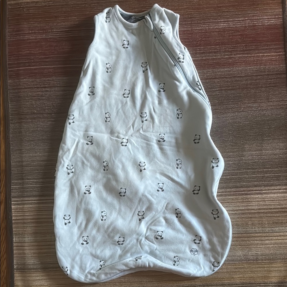 Woolino Sleep Sack with Panda Print 6-18 mos